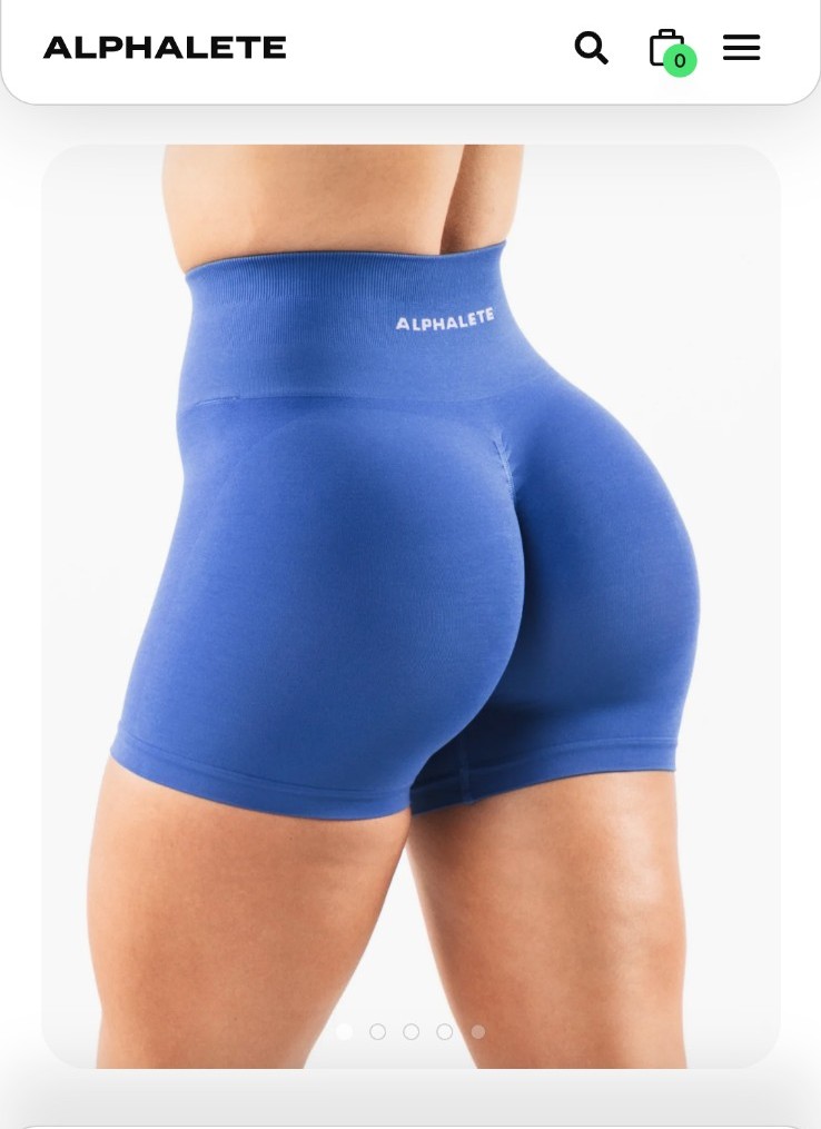 Alphalete Seamless Biker Shorts
