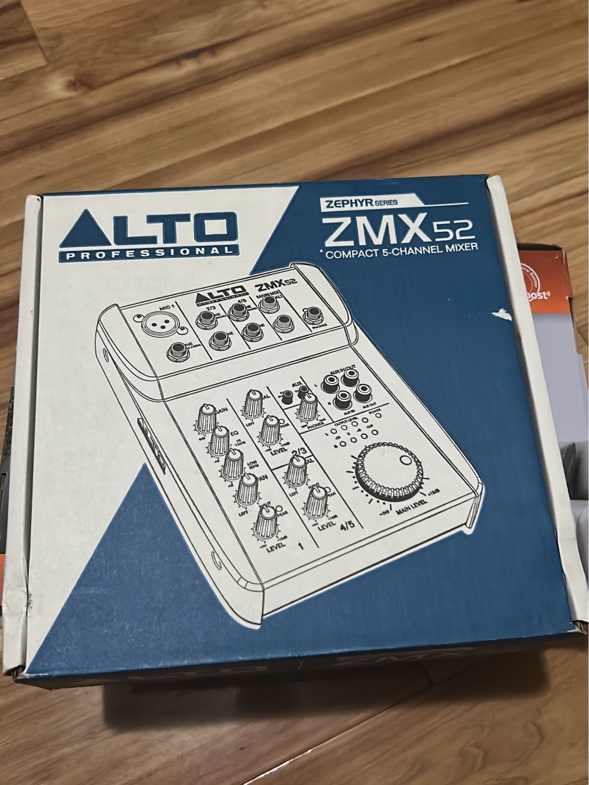 Alto ZMX52 Professional 5 Channel Mixer