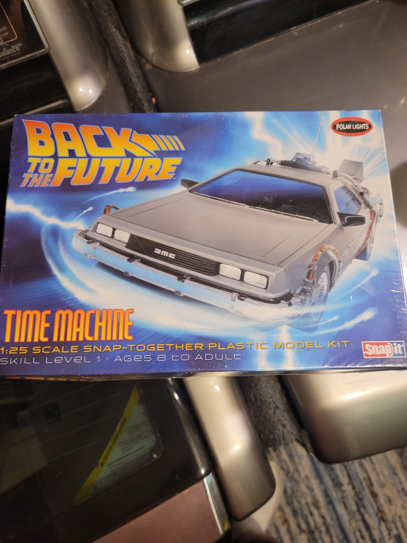 Back to the future. Plastic model kit.