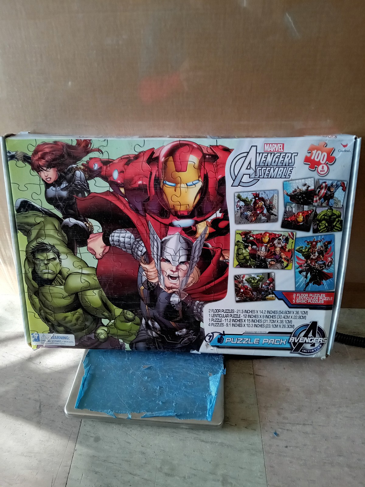 Seven puzzle pack marvel avengers ( cardinal