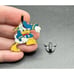 New 2007 WDW Disneyworld Donald Duck Mad Angry Trading Pin -P1