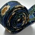 Ermenegildo Zegna Made In Italy Men's Geometric Vtg Necktie 100% Silk Blue Tie