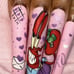 Press on nails SpongeBob SquarePants mr crabbs