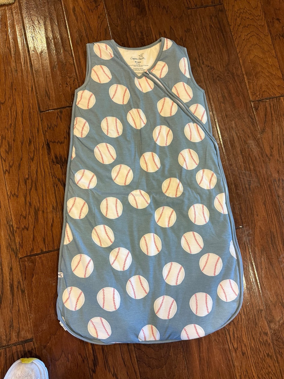 Copper Pearl Baseball Sleep Sack