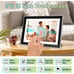 Digital Picture Frame WiFi 10.1 Inch Smart Digital Photo Frames with 1280x800 HD