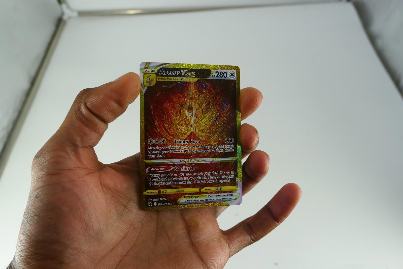 Arceus VSTAR (Secret) GG70/GG70 Crown Zenith: Galarian Gallery Holo