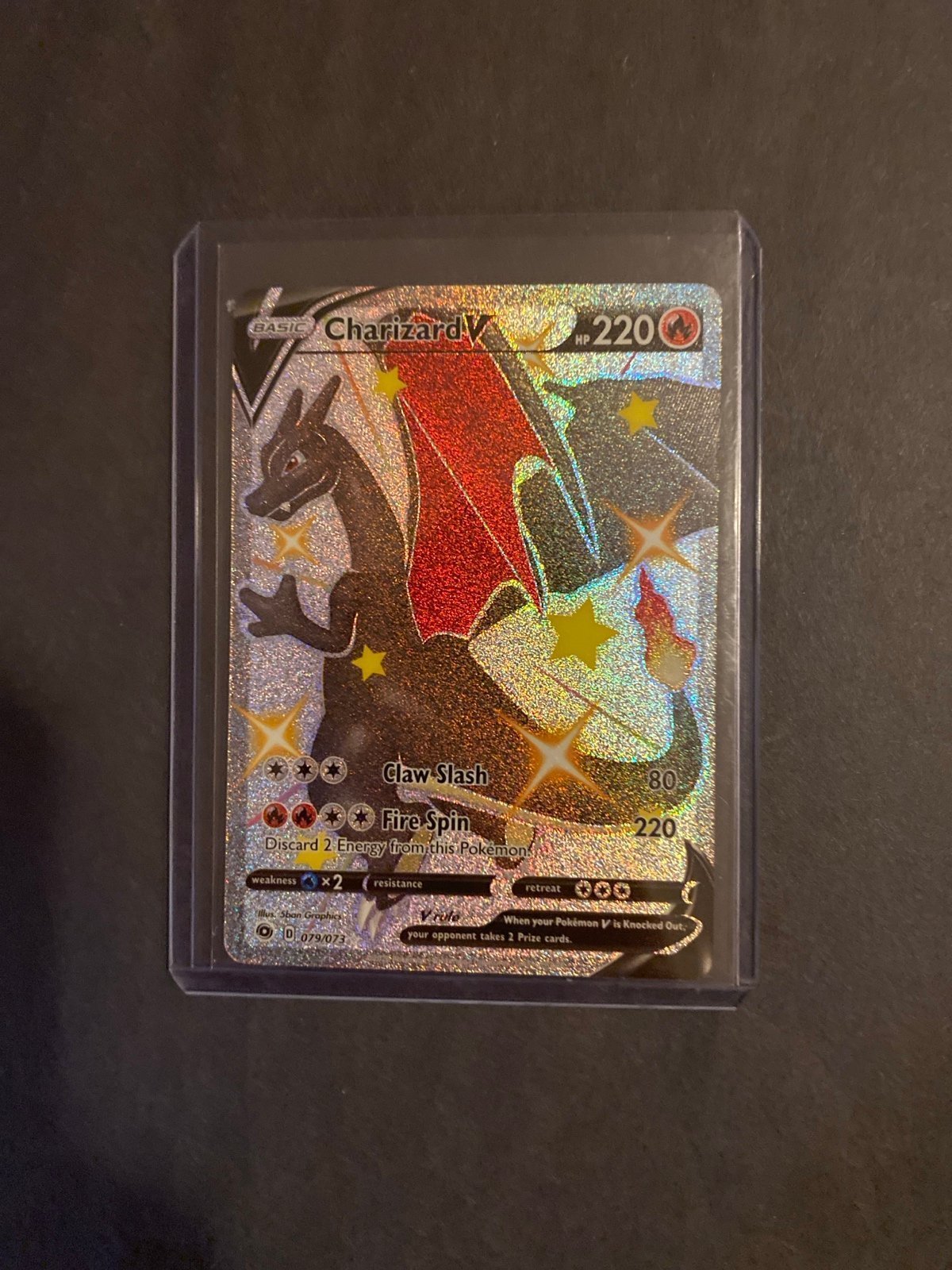 Pokemon TCG - Charizard V Secret Rare