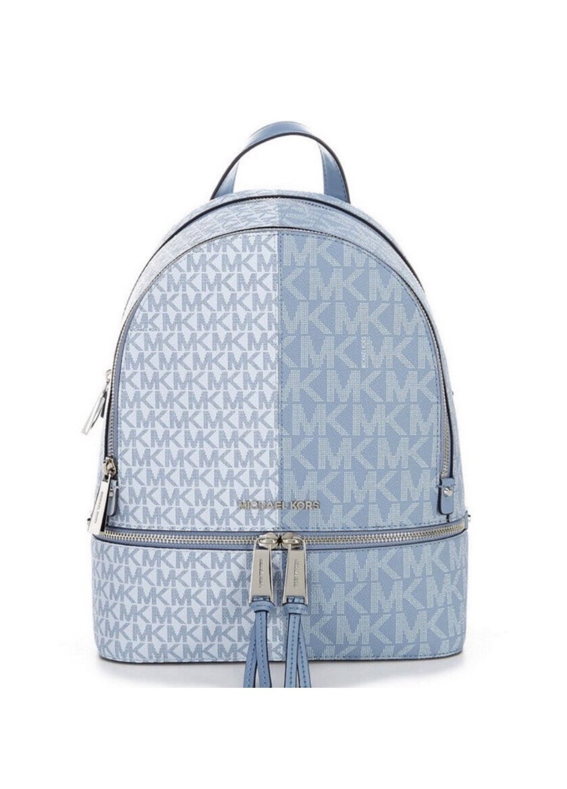Michael Kors Rhea Zip Medium Logo Signature Backpack original packed