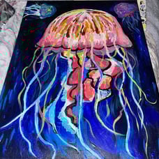 Jellyfish Painting