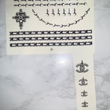 RARE Chanel Temporary Skin Art (Tattoos)