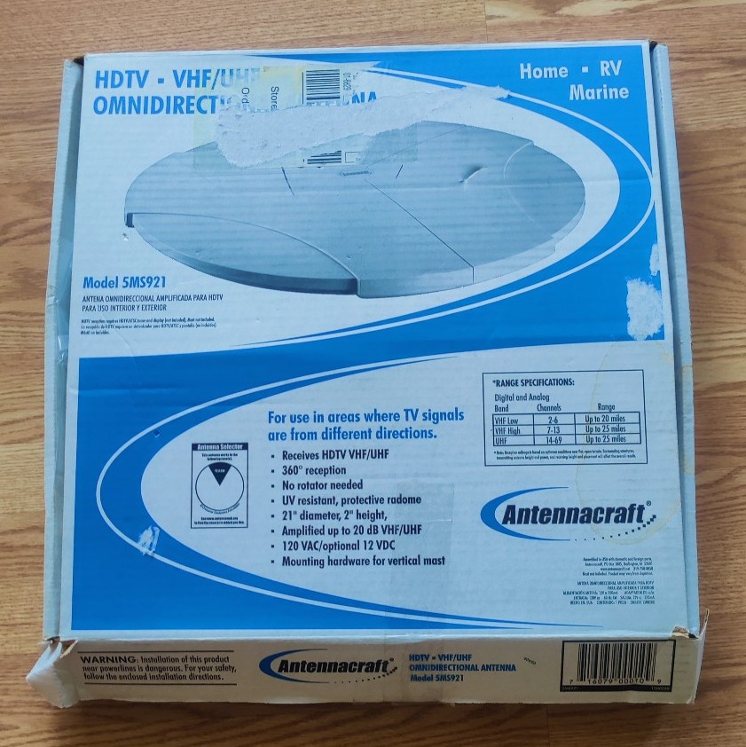 Model 5MS921  ANTENA OMNIDIRECCIONAL