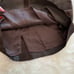 John Varvatos Brown Goat Suede Mini Skirt 40
