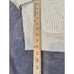 J.Crew Womens Ribbed V-Neck Cardigan Sweater Long Sleeve V-Neck Cream XL NEW