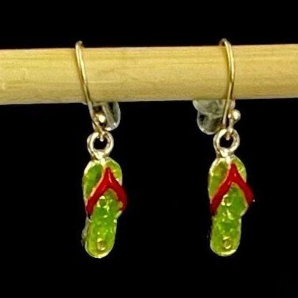 AUG Sterling 925 Silver Dainty Dangle Sandals