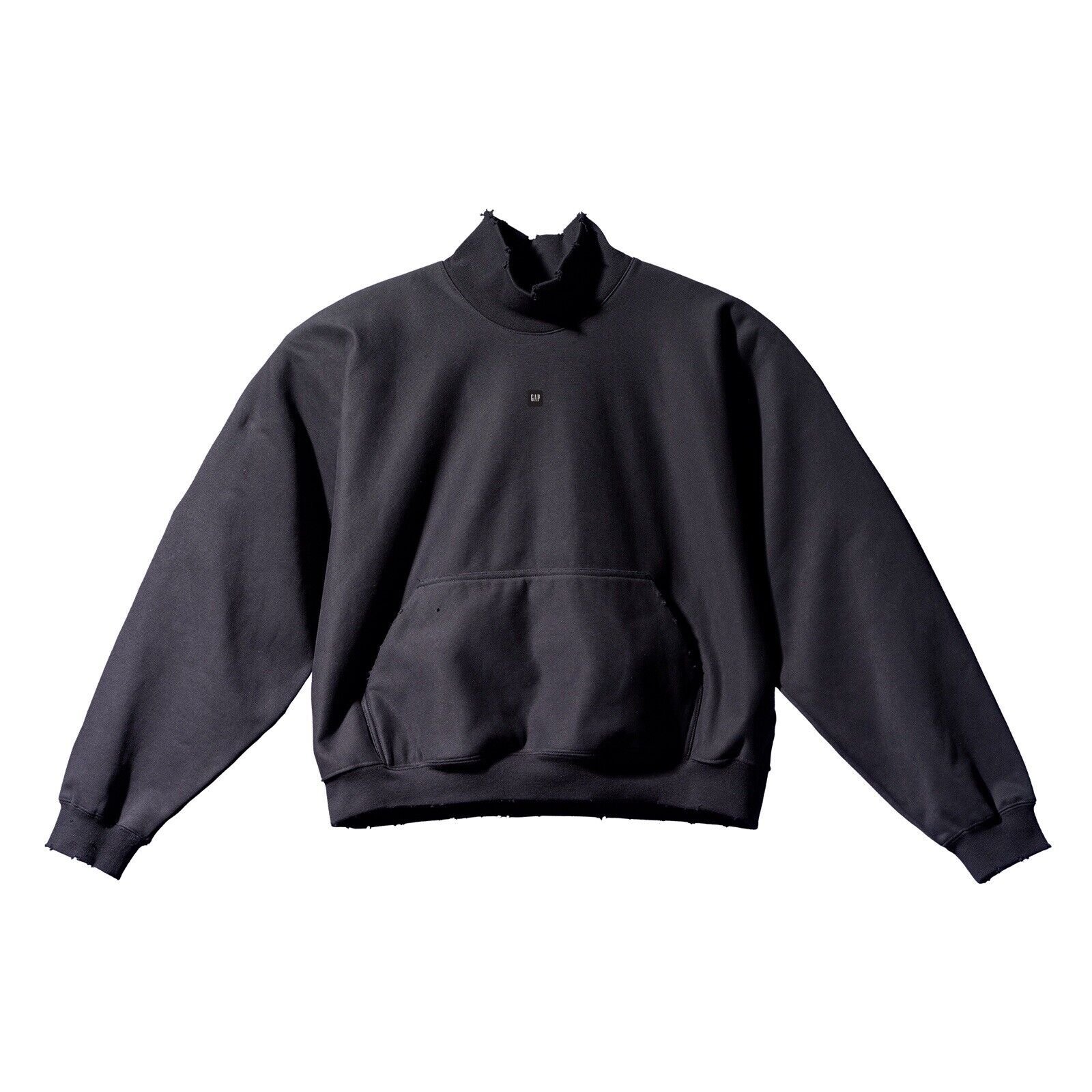 Yeezy Gap Balenciaga High Neck Distressed Mockneck Sweater Men’s Size Small