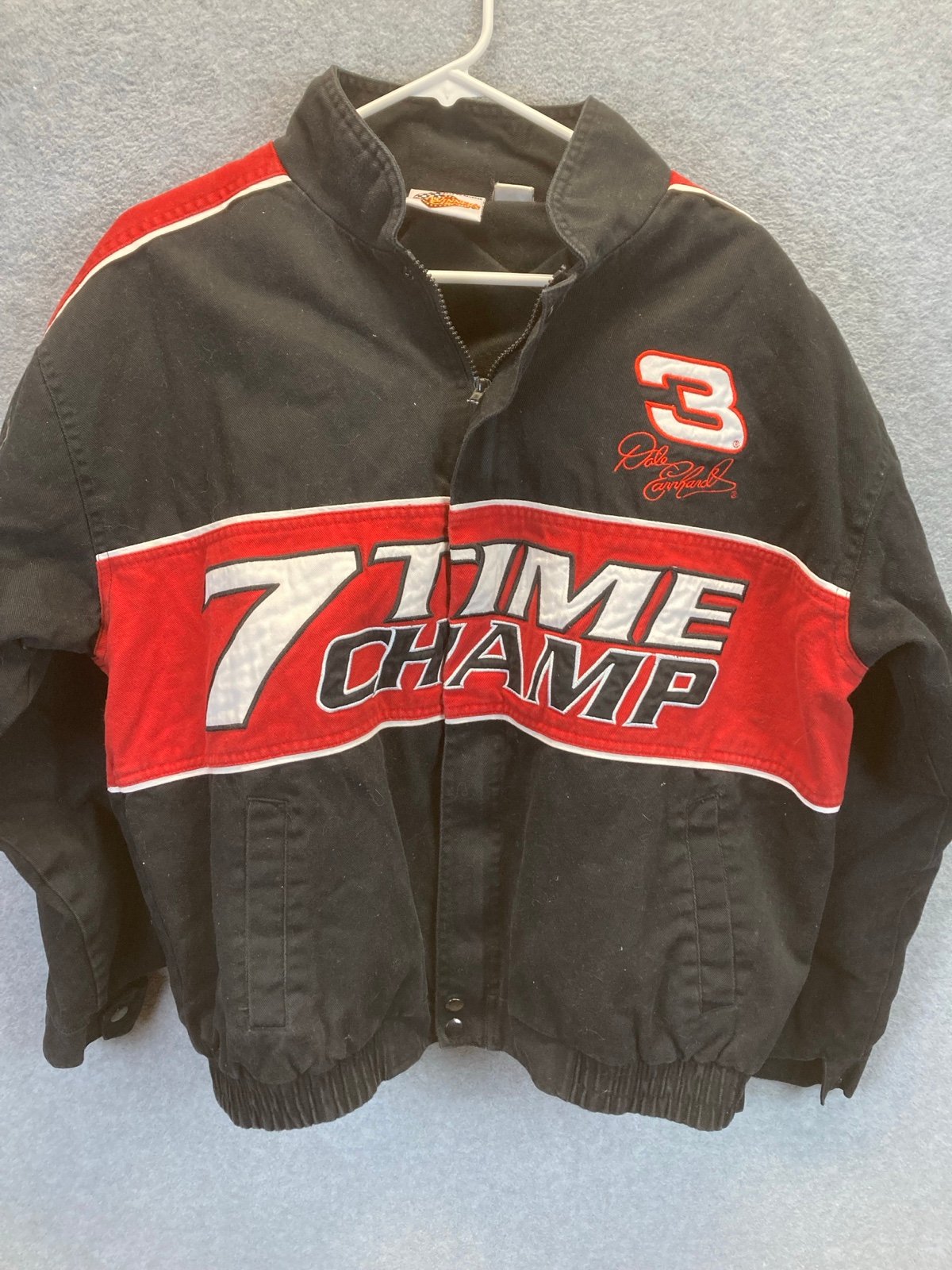 Vintage Dale Earnhardt jacket 7 Time Champ Intimidator Jacket Size Large A20