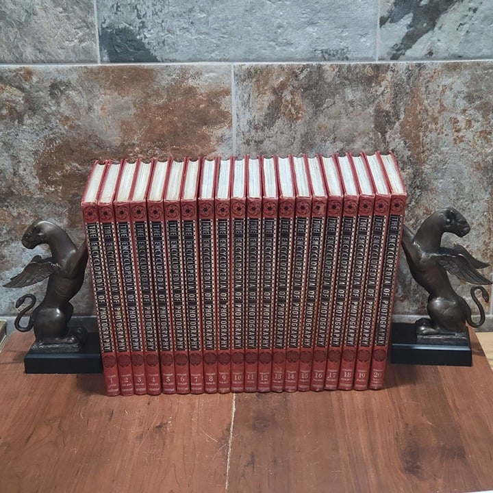 The Encyclopedia Of Photography Volume 1 to 20 Complete Set Greystone 1964