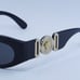New Versace VE4480U GB1/87 Sunglasses - Black Frame, Dark Grey Lenses