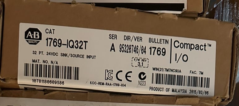 1769-IQ32T Allen Bradley