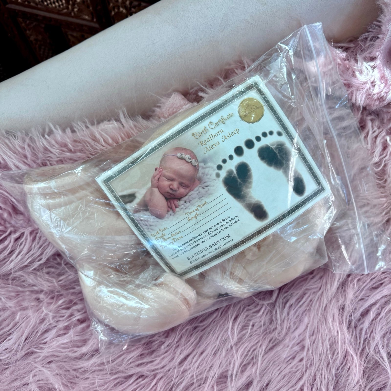 Reborn Alexa Asleep KIT