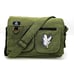 Butterfly Embroidered Laptop Messenger Bag