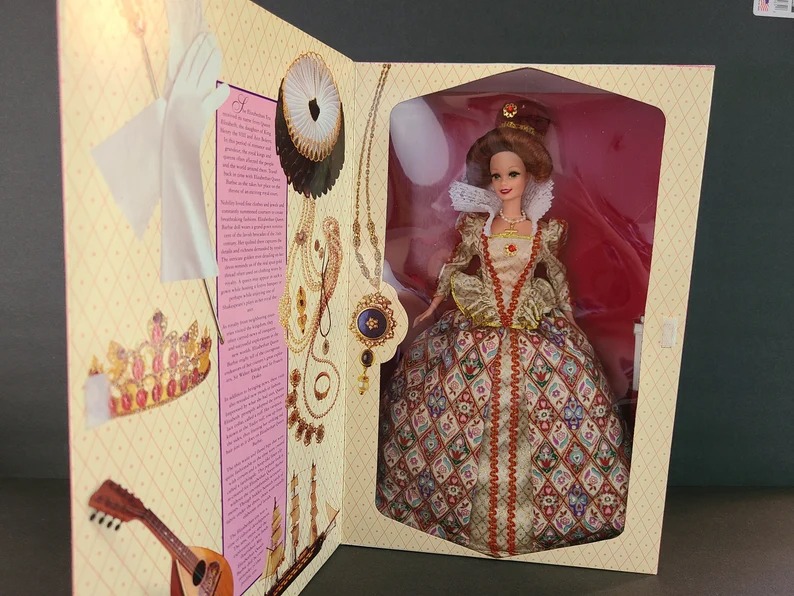 The Great Eras Collection, Elizabethan Queen Barbie Doll, Collector Edition