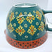 NEW Pioneer Woman Ceramic Batter Mixing Bowl W/Handle Vintage Geo Pattern Green