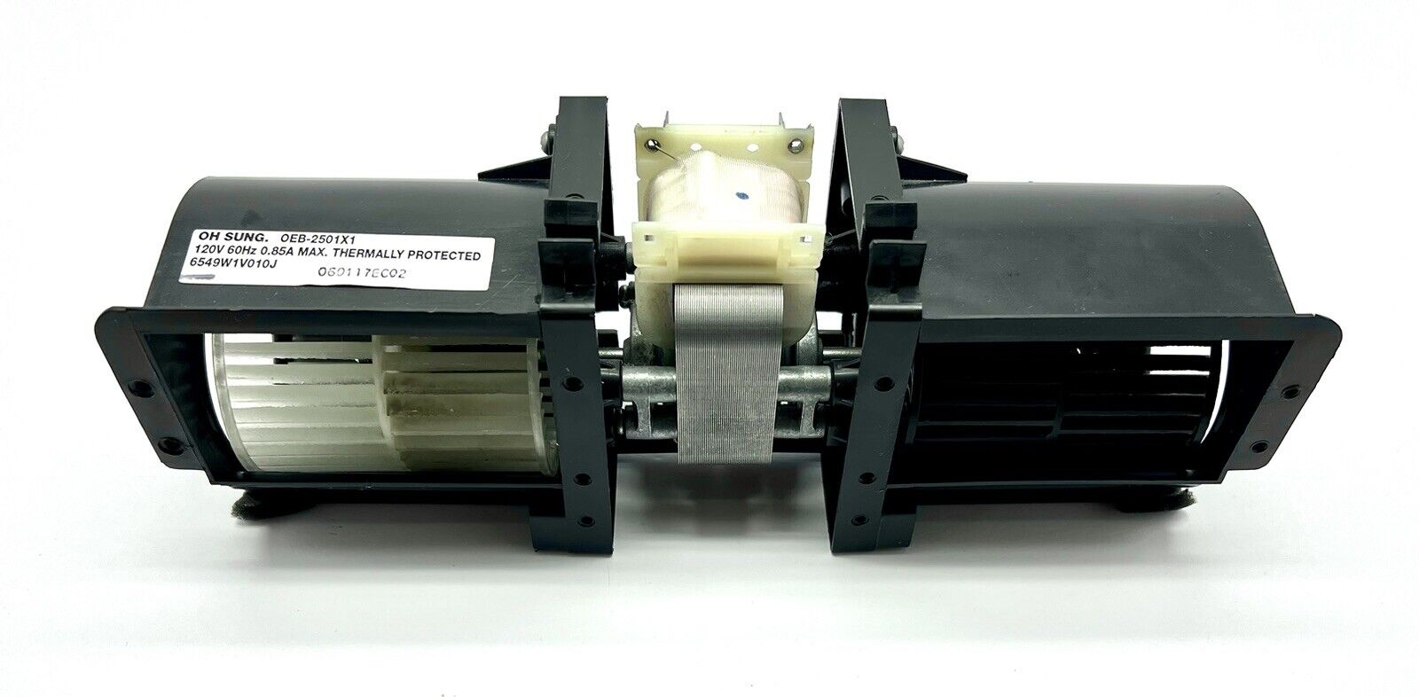 OEM GE WB26X10182 MICROWAVE CIRCULATION FAN MOTER ASSEMBLY O26