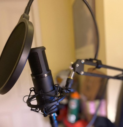 Condenser Microphone, Professional Cardioid Studio Recording Mic for Streaming