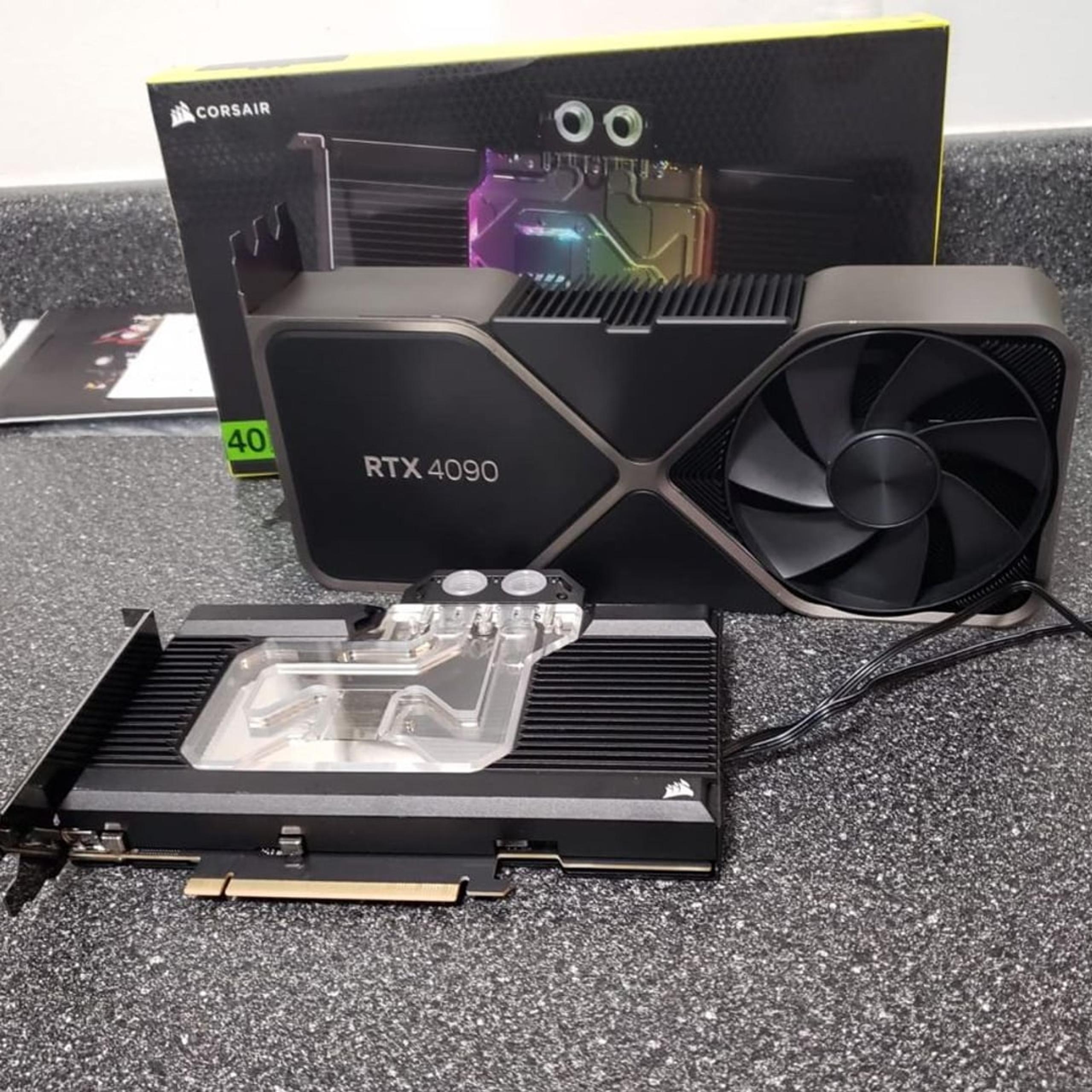 Corsair Hydro X Series XG7 RGB 4080 SUPRIM Trio GPU Water Block