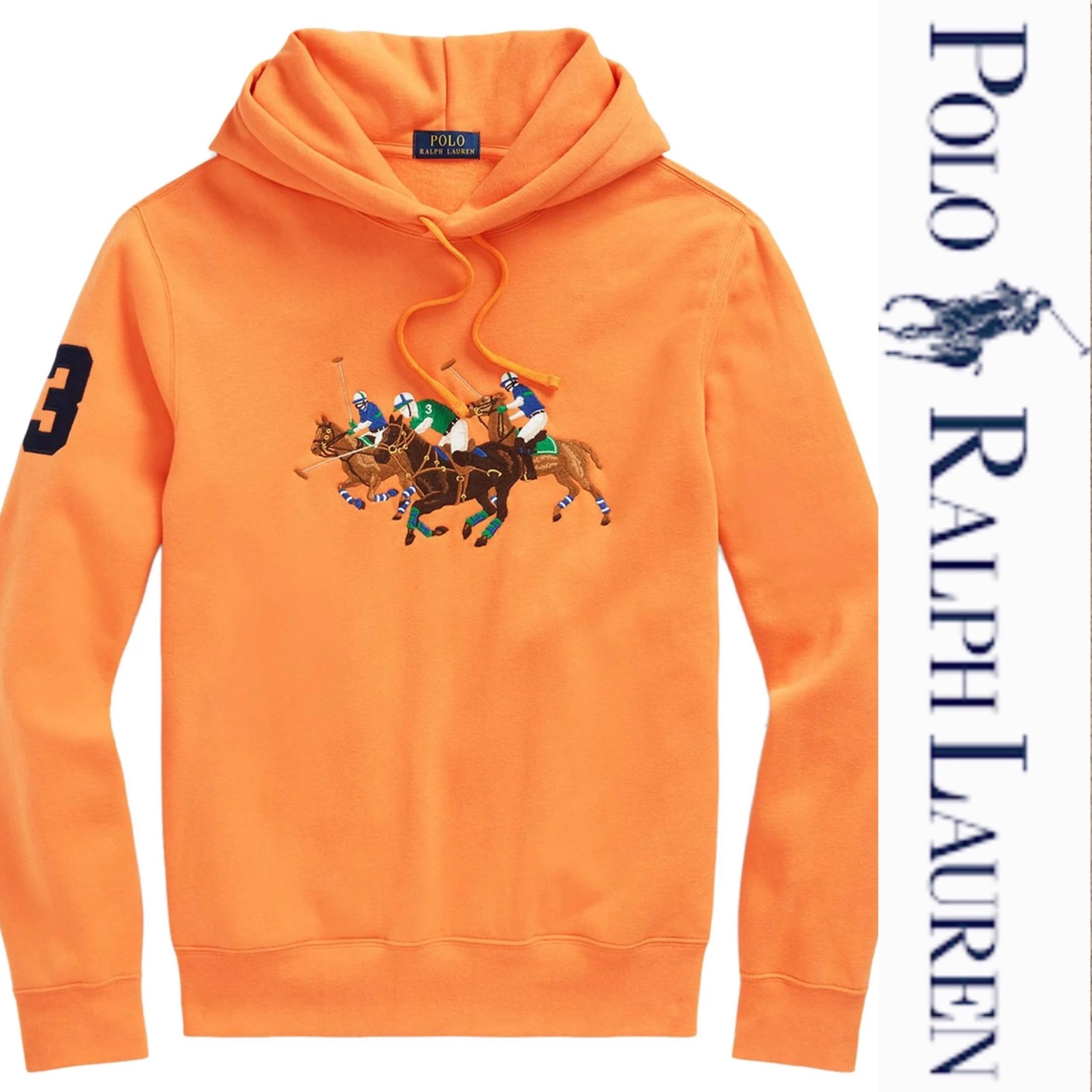 Polo Ralph Lauren Triple-Pony Fleece Hoodie*NWT