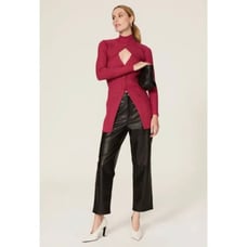 Ronny Kobo Collection Knit Top and Cardigan