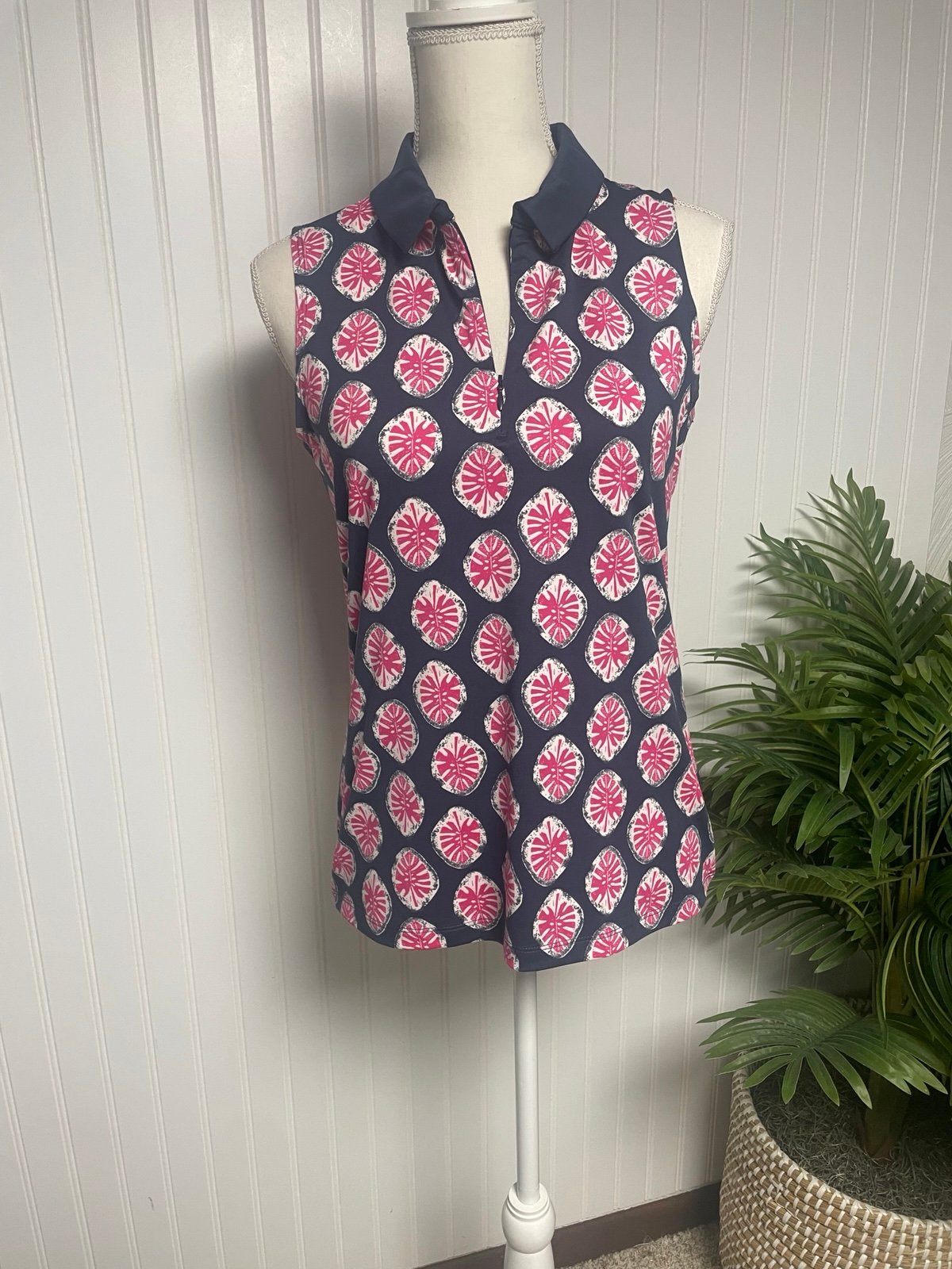 Tommy Bahama Golf Performance Polo Tank Top Women’s Medium