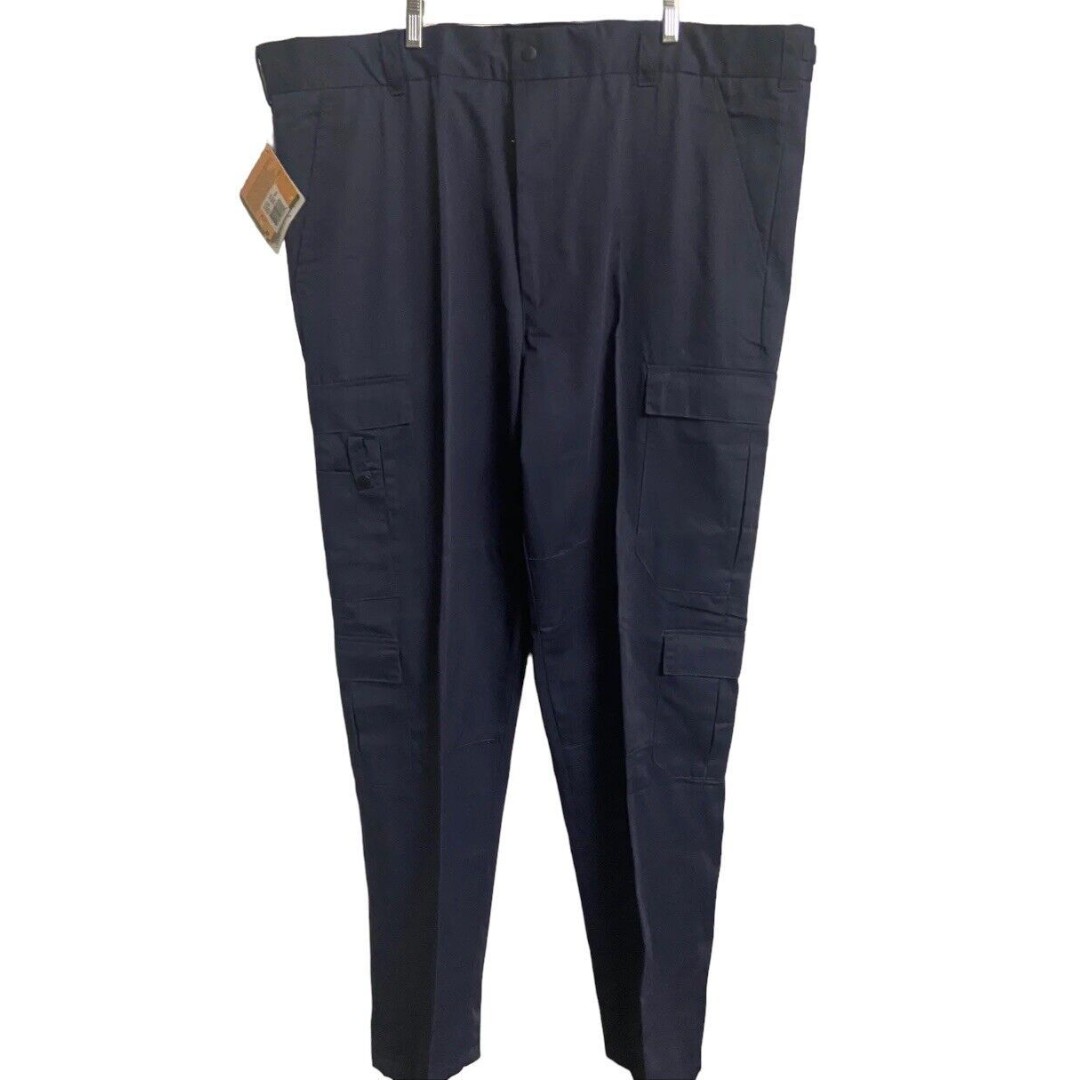 Rothco Teflon Uniform Pants Midnight Blue Mens 2XLL Ultra Force 5775Front Zip