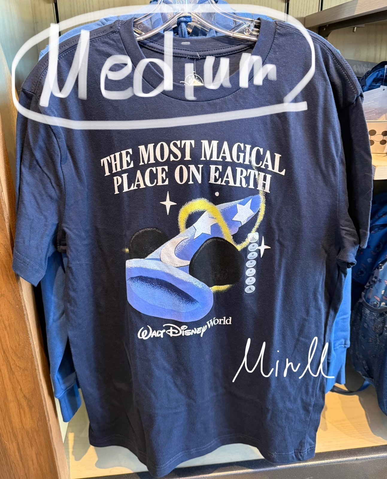 【Medium】The Most Magical Place On Earth Fantasia T-shirt