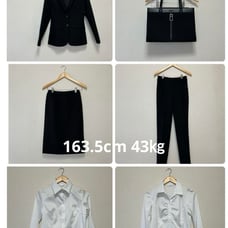 Recruit suit for Slary, 163.5cm, 43kg, for entrance ceremony.