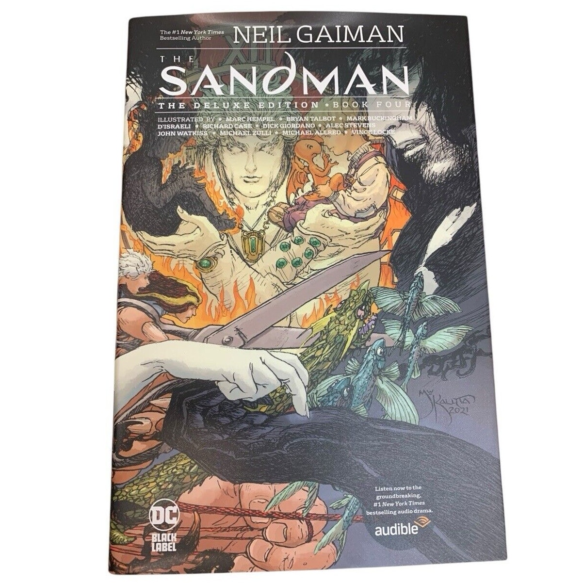 The Sandman Deluxe Edition Book 4 New DC Comics Black Label HC Hardcover