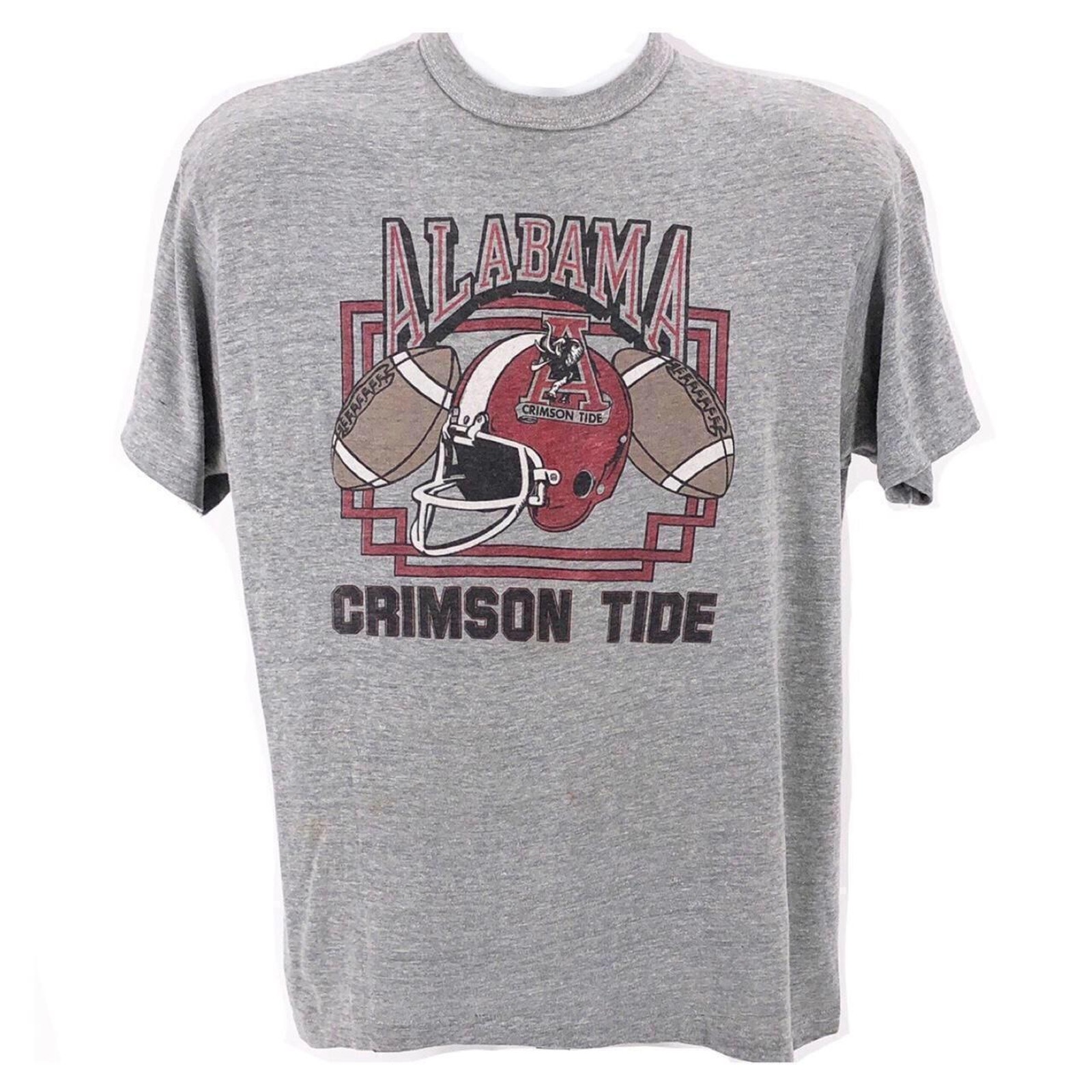 Alabama Crimson Tide graphic tshirt 70s 1970s vintage