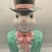 Easter Bunny Rabbit Bust Tophat Tails Decor 20 XL