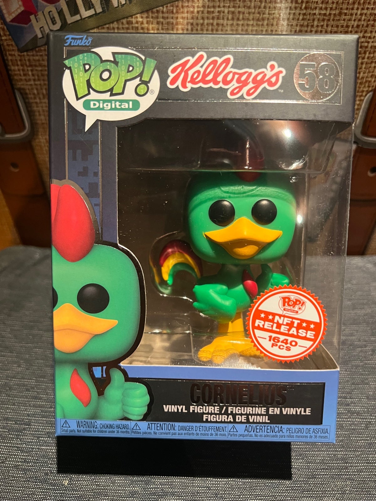 Funko Pop NFT- Kellogg’s- Cornelius- 1,558/ 1,640 Pieces