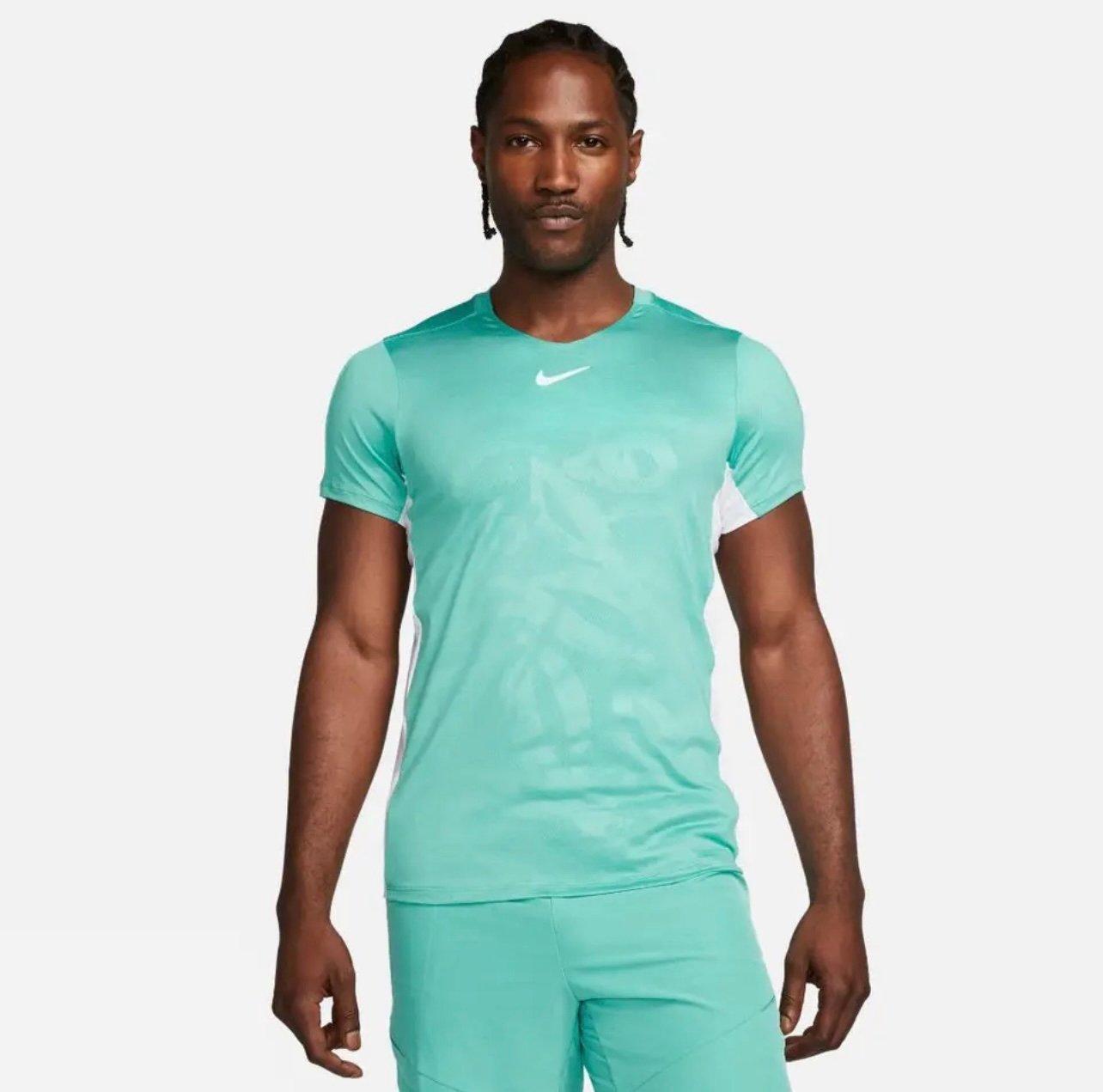 Nike Court Dri-FIT Advantage Printed Tennis Shirt