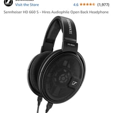 Sennheiser HD 660 S Hi-Res Audiophile Open Back Headphone