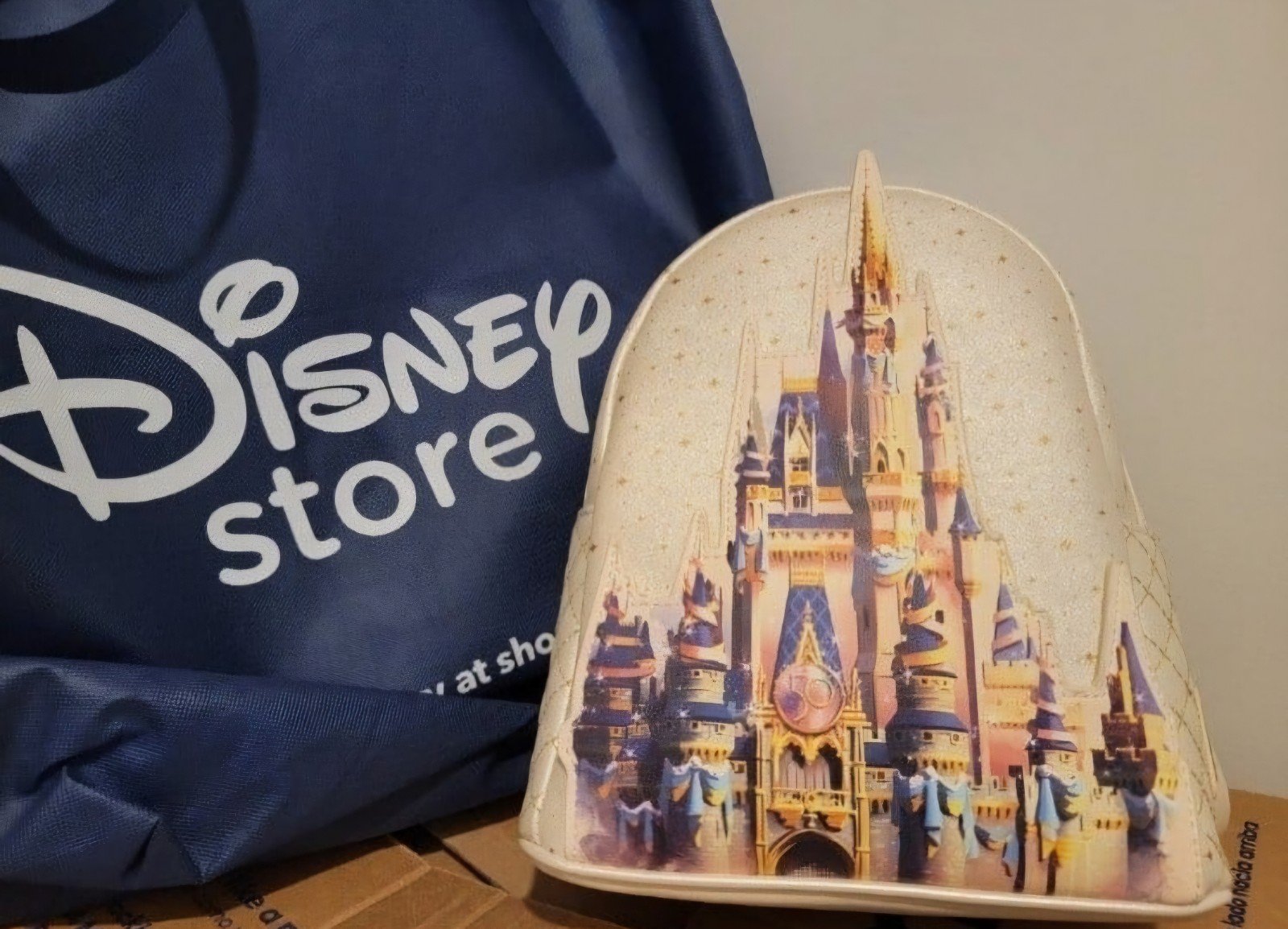 Loungefly Disney World Castle 50th Anniversary