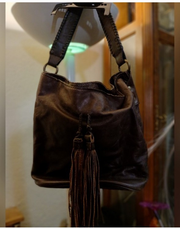 Patricia Nash Brown Leather Women's Bag