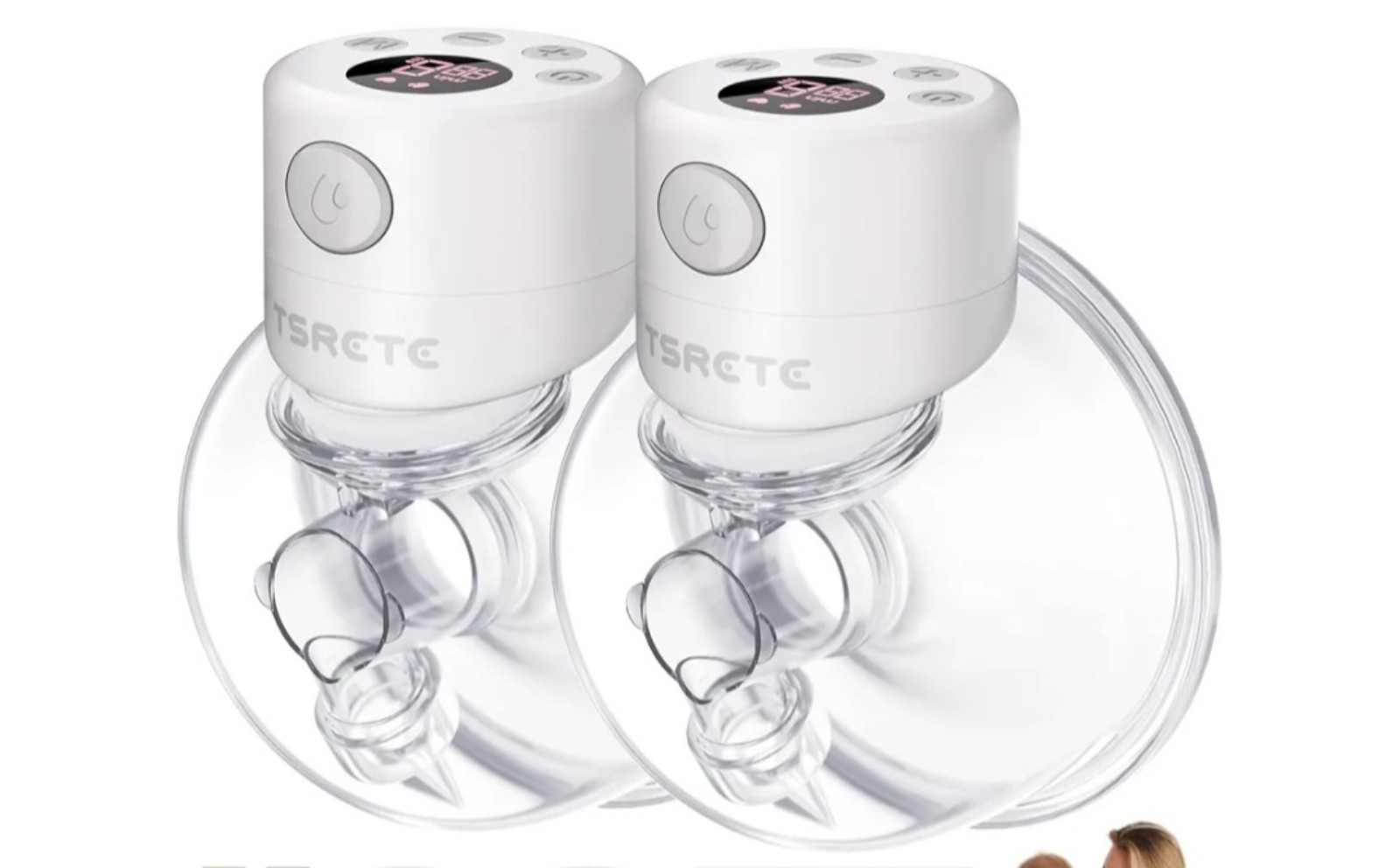TSRETE S12 Breast Pump, Double Wearable Breast Pump, Electric Hands-Free NEW