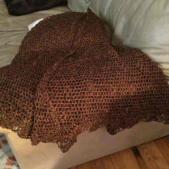 HANDMADE CROCHET CAPE