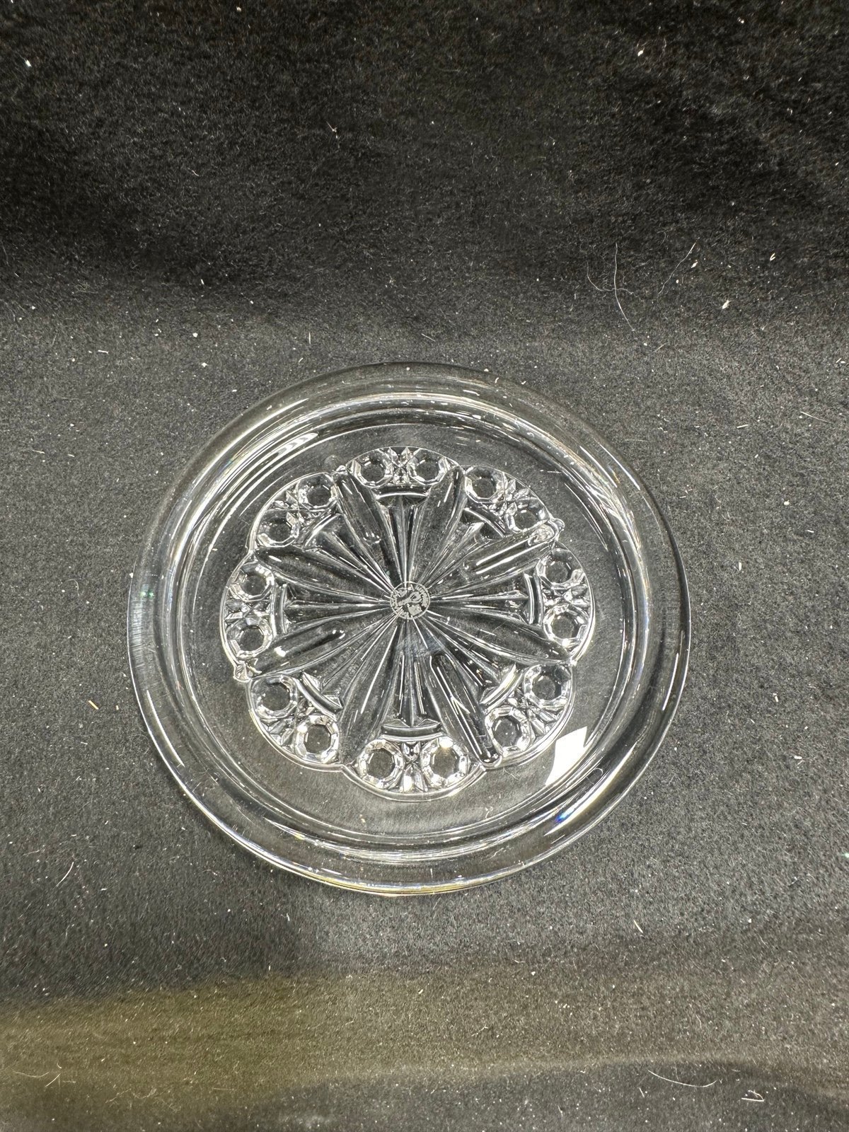 Baccarat Crystal Champagne Bottle Coaster