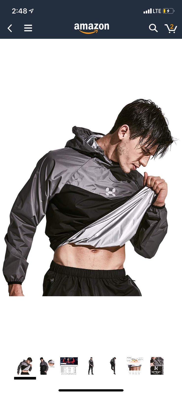 HotSuit Sauna Jacket 3XL Men's
