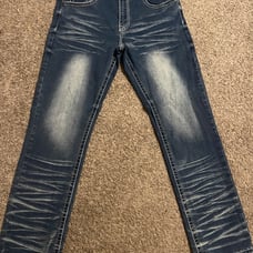 Party Dress Pants Dark blue