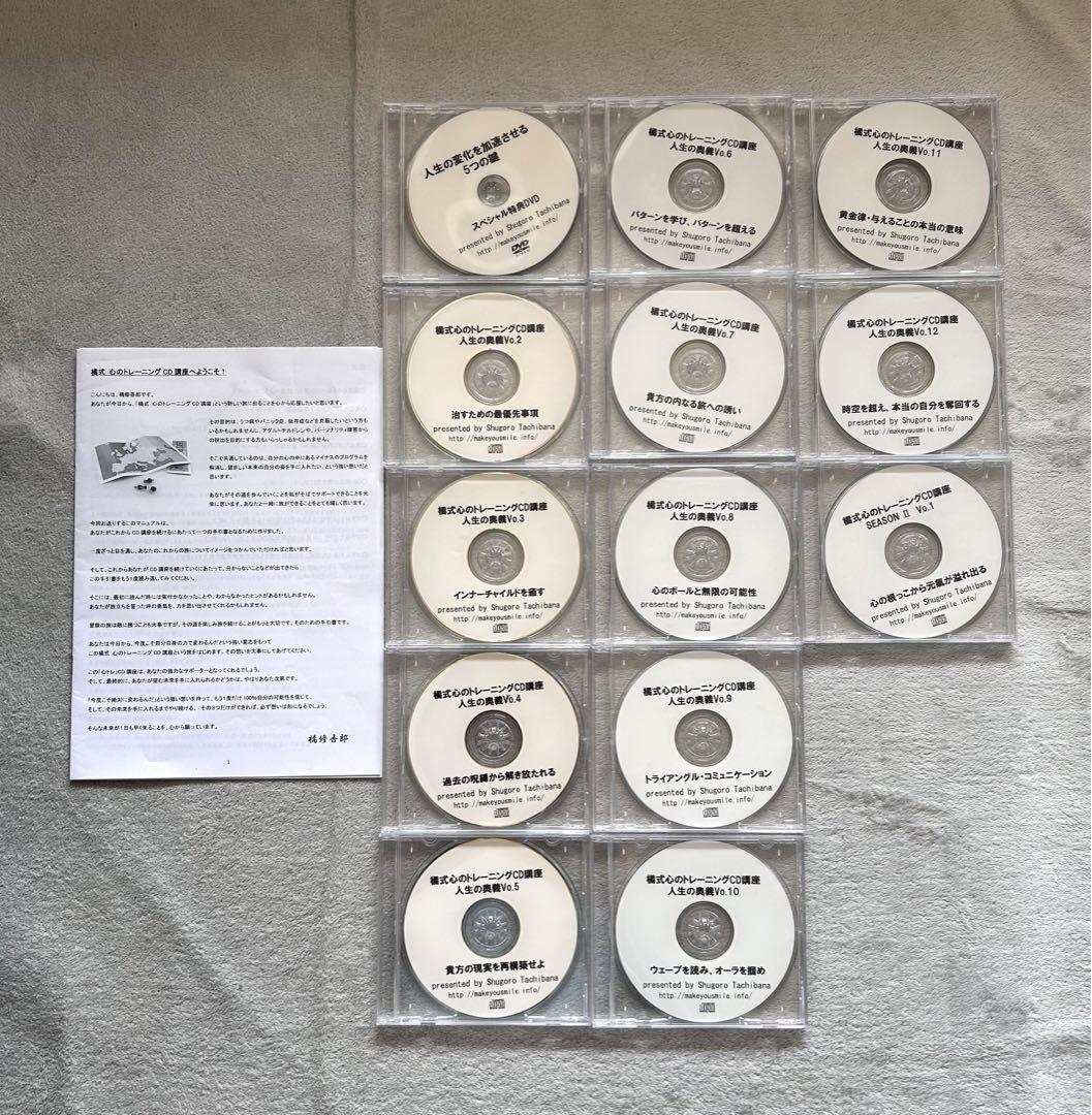 Orange Style Mind Training CD Course Vo2 to Vol12 Bonus DVD